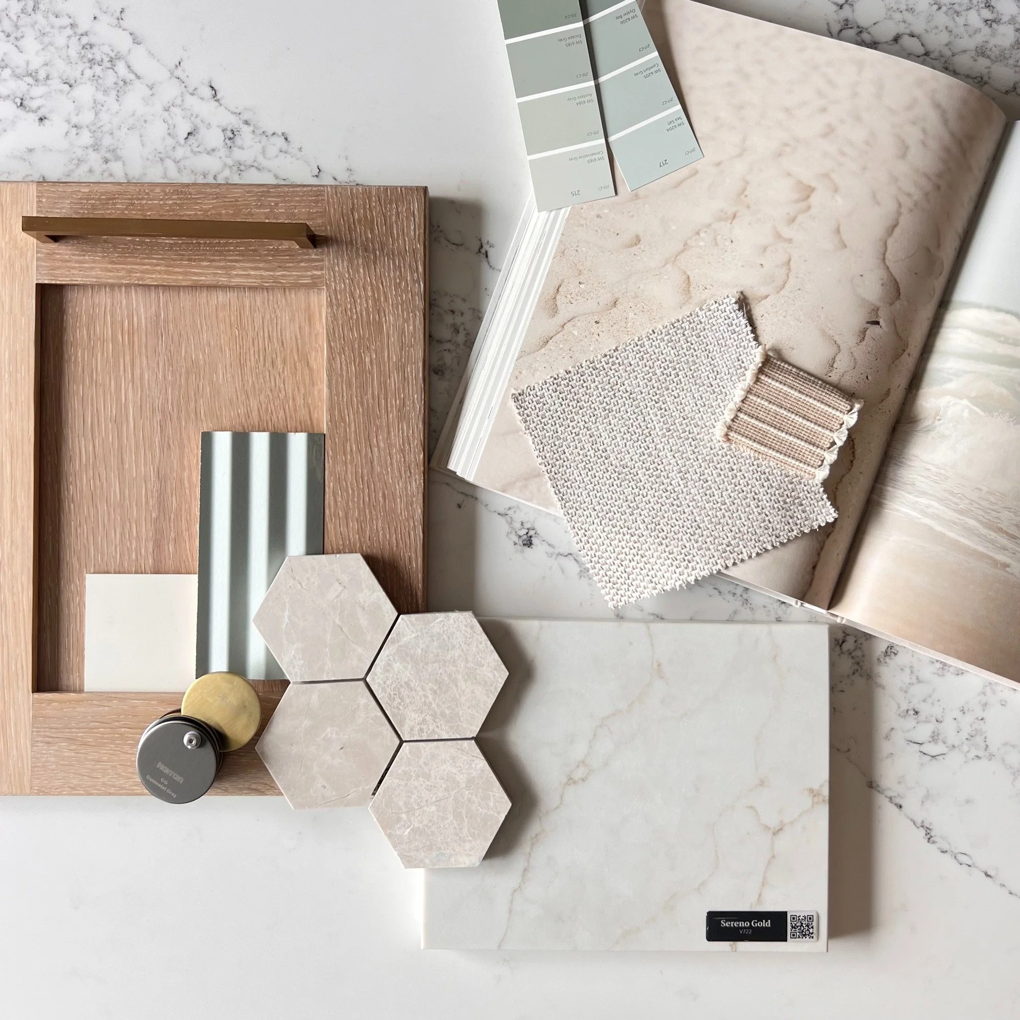 Every project begins with a story waiting to be told. 

Our design process starts in the showroom, where you'll experience materials firsthand: feeling the weight of hardware, running your fingers across surfaces, discovering the textures that resona