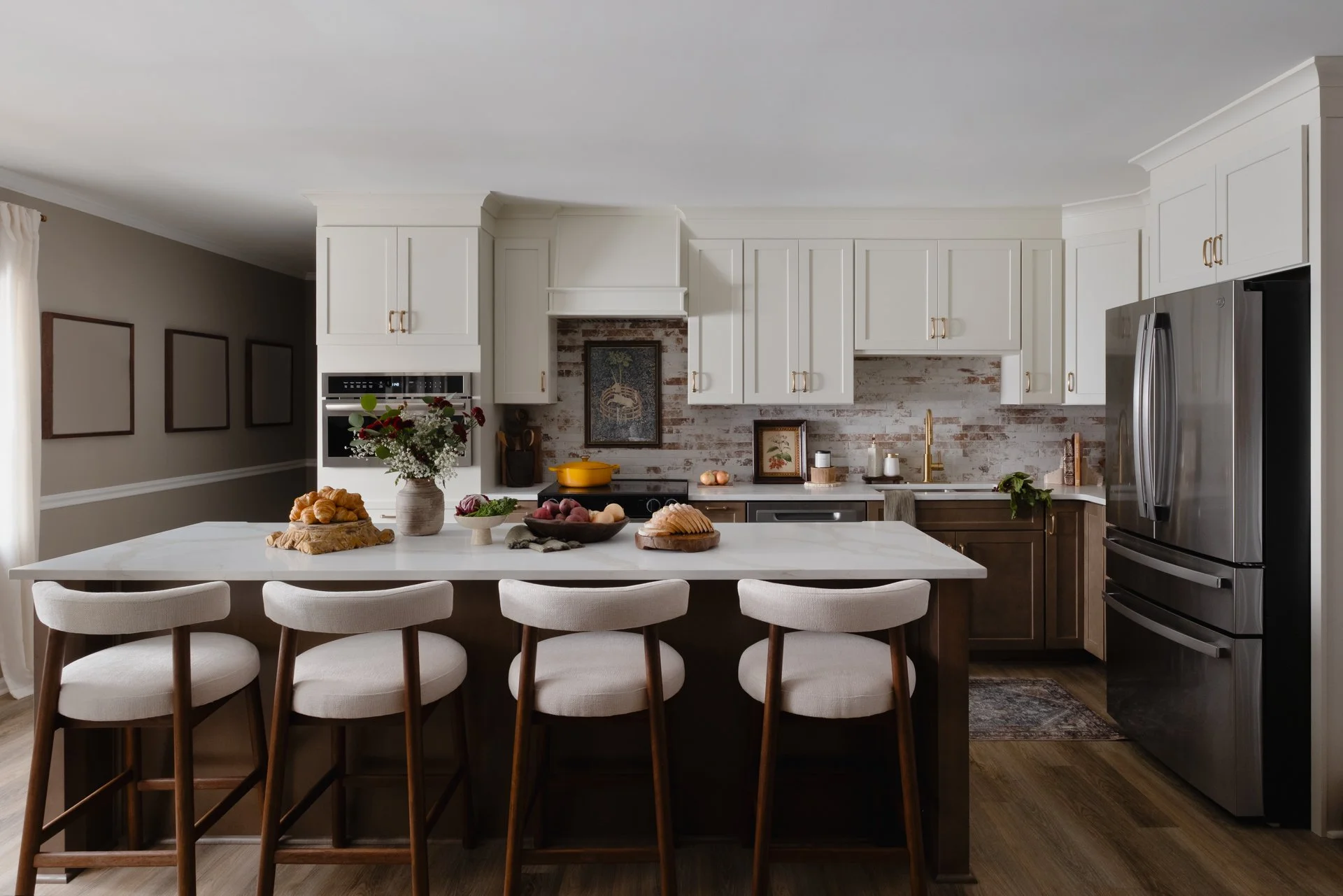 Elevated Transitional Kitchen | Jacksonville, NC