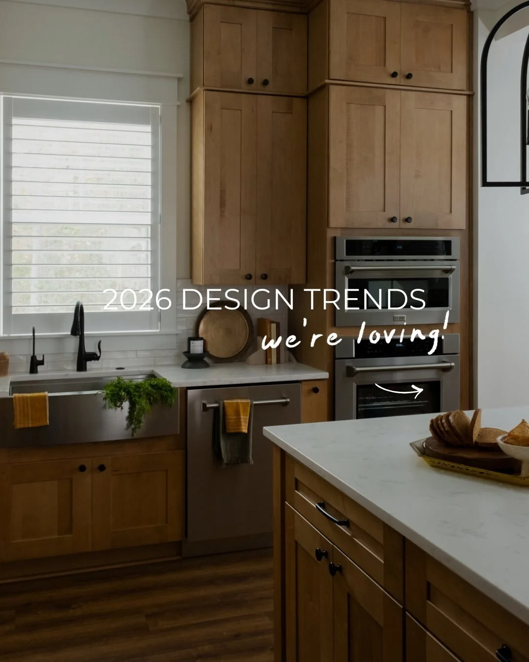 This year, interiors are all about warmth, personality, and creativity &mdash; mixing natural textures, bold color, and curated details to make every space feel uniquely you.

Ready to bring these trends to your space? Contact New River Cabinets to g