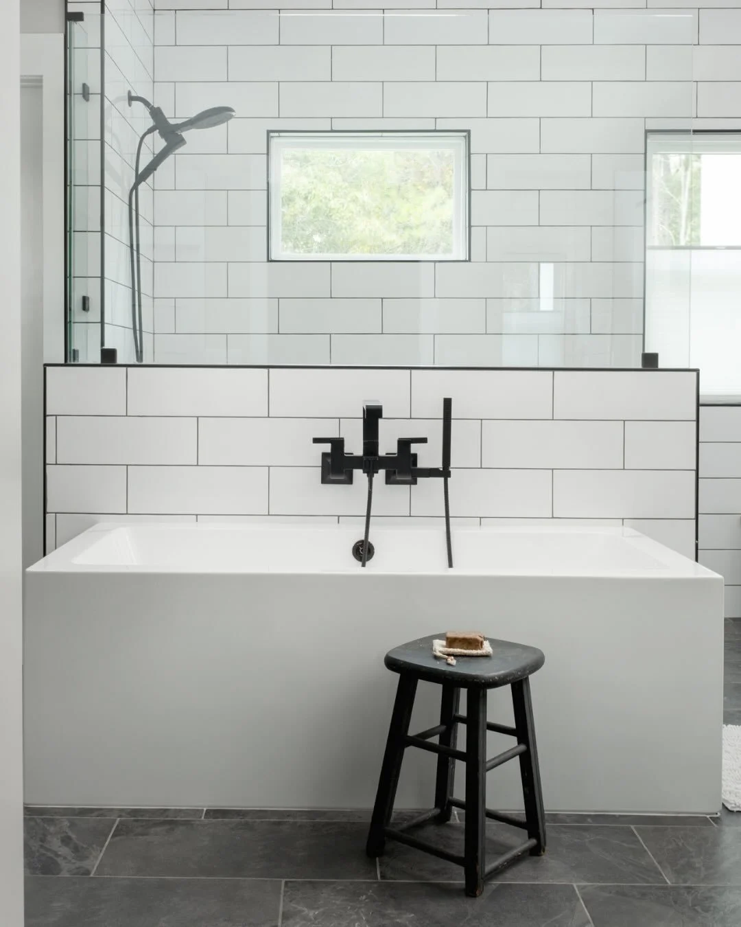 custom cabinets, matching hardware, countertops, and thoughtful design come together for a polished, cohesive bathroom!

#bathroominspo #bathroomdesign #newrivercabinets #customcabinetry #newrivercabinets