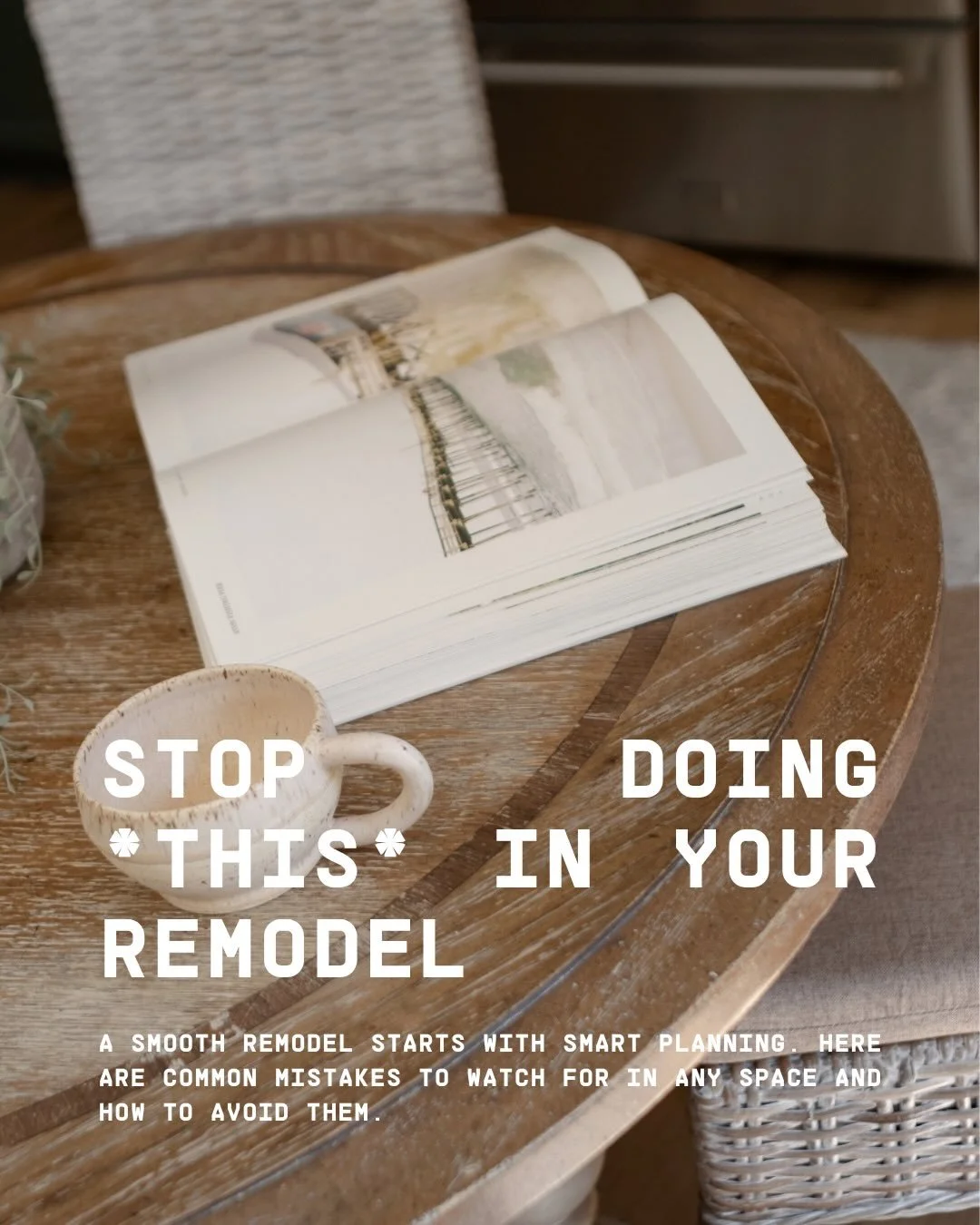 Plan first, finish better. 🛠️✨
Avoid these common remodel mistakes that slow down your project and complicate your space, from tile to lighting to storage. Swipe through for smart tips on how to set up any room for success.

#remodeltips #kitchenrem