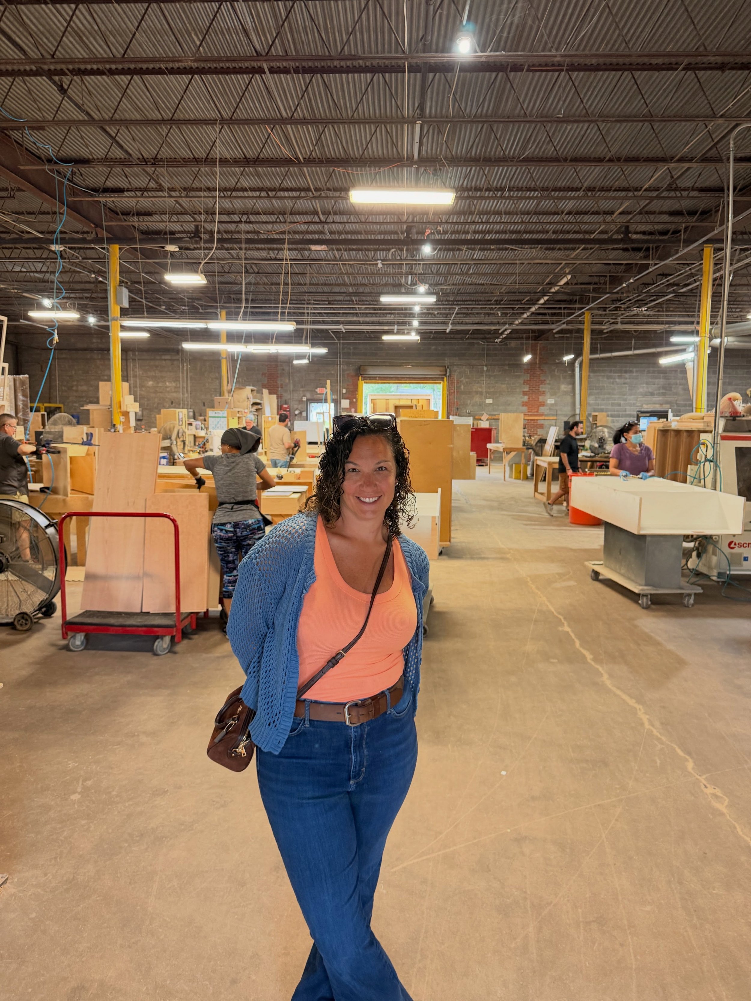 Work trips like this are the kind we&rsquo;ll always say yes to.

We recently got to tour the manufacturing facility for Metropolitan Woodworks, one of our custom cabinet lines, and it was such a good reminder that the magic is in the details. We spe
