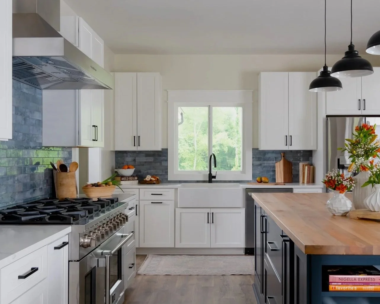 A Two-Tone Kitchen for a New Build in Richlands, NC