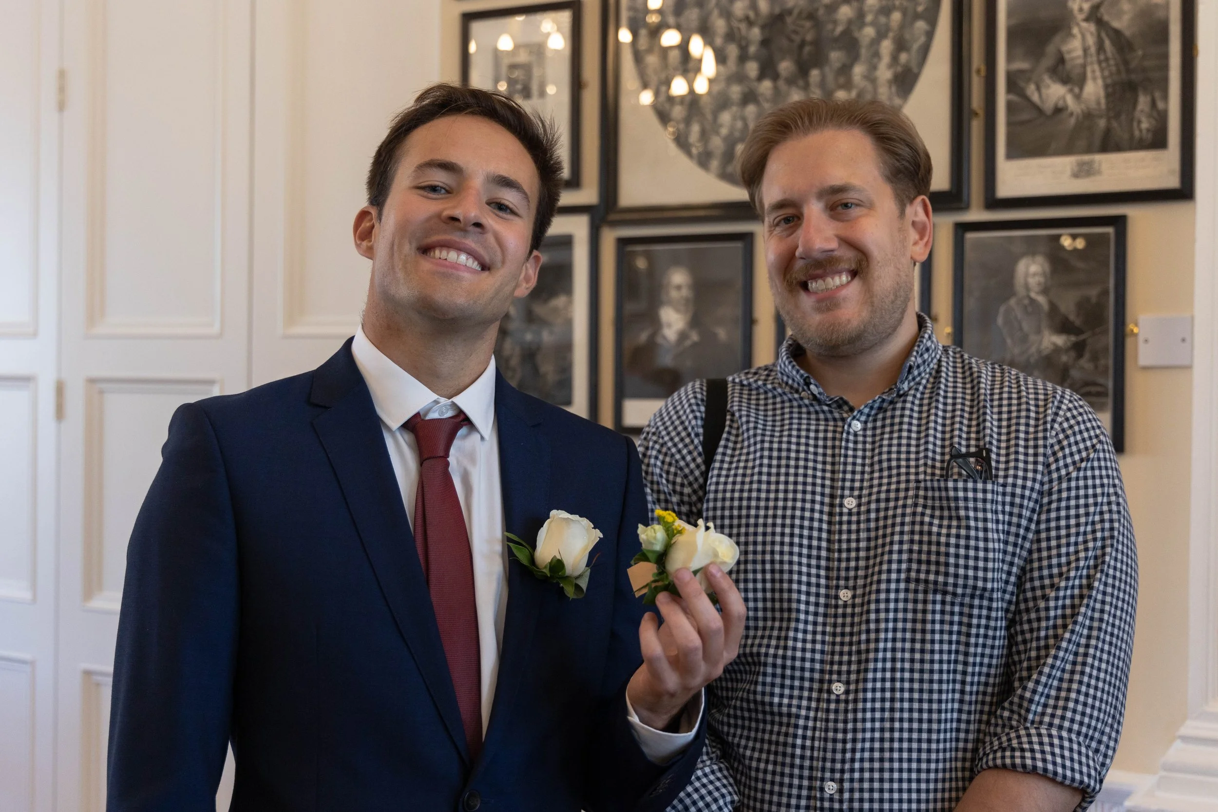 Wedding photography couple The Trafalgar Greenwich London vows