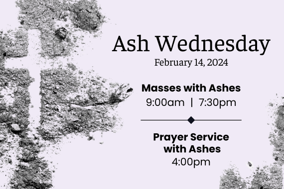 Ash Wednesday 2024 & Lenten Regulations
