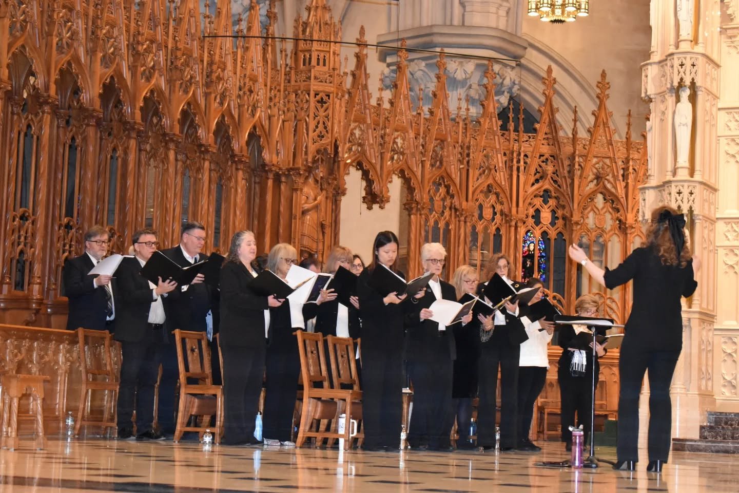 Our Adult Choir was honored to take part in the Archdiocese&rsquo;s yearlong celebration of the Consecration to the Sacred Heart of Jesus this past Saturday, singing at Mass in the Cathedral Basilica in Newark, which Fr. AJ helped celebrate.

Their v