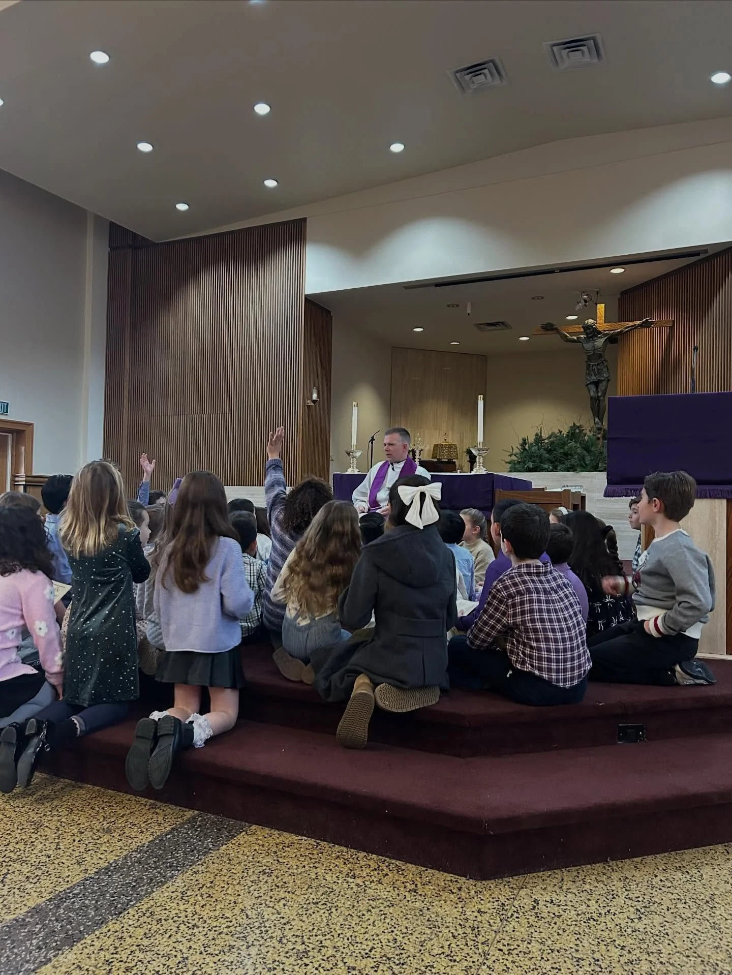Last weekend, around 70 of our young students celebrated their First Reconciliation! It was a beautiful day as these students took the next step in their lives of faith and experienced God&rsquo;s infinite mercy.

Please continue to pray for our Firs