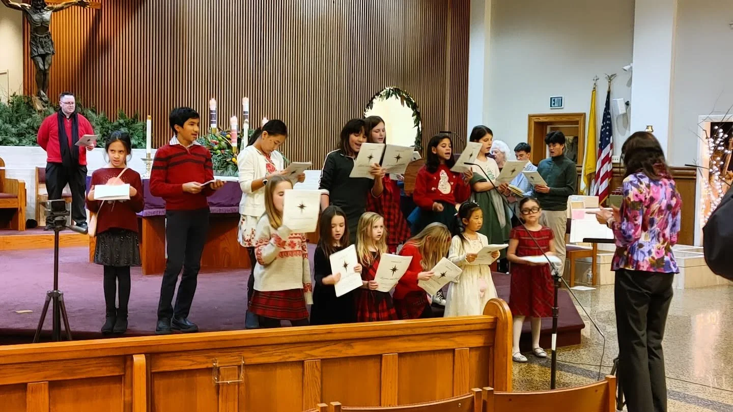 On Sunday, we were blessed by the gift of our Music Ministry at our Service of Lessons &amp; Carols&mdash;a beautiful tradition that tells the story of salvation through Scripture and song. It was a glimpse of our church coming together for Christmas
