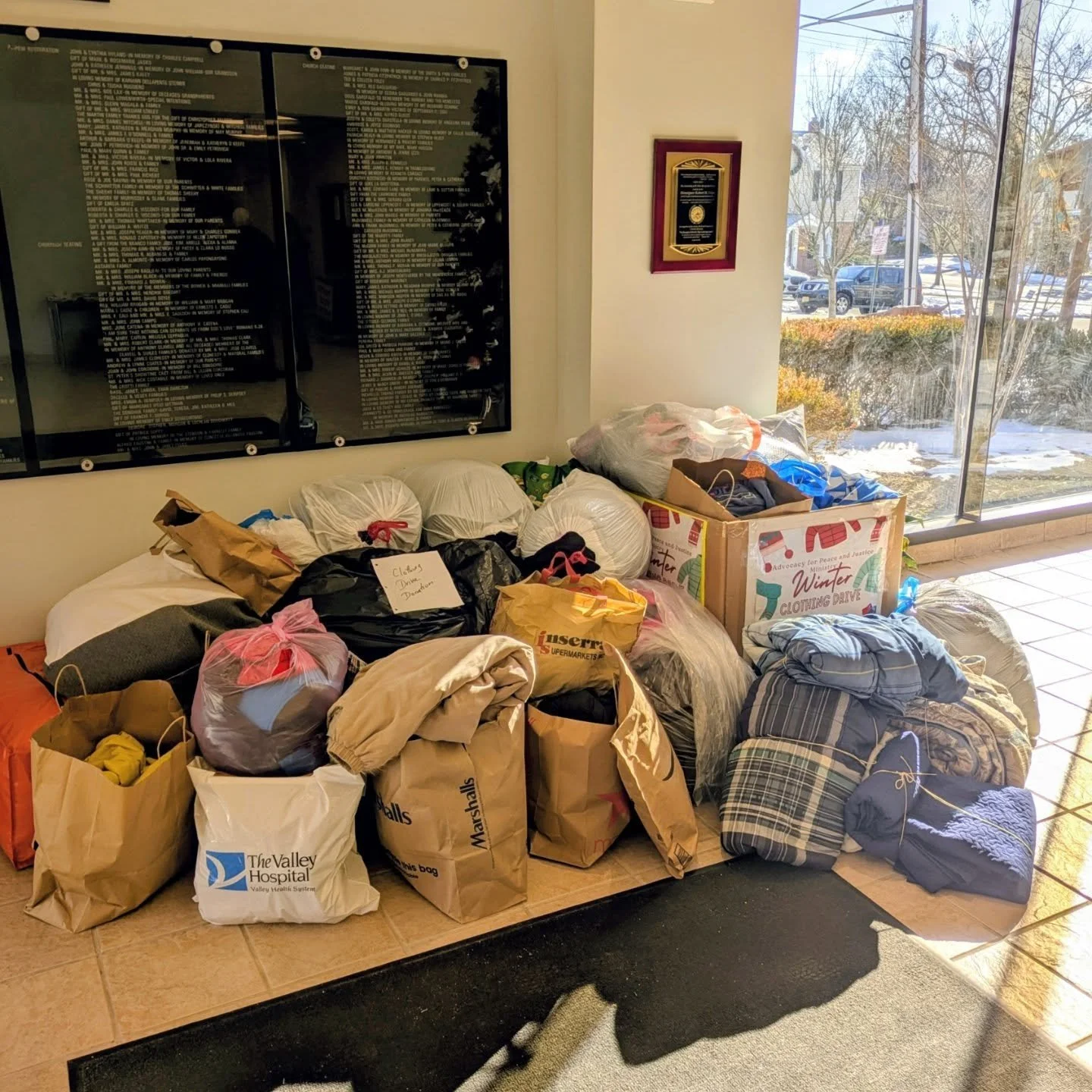 Our Warm Clothing Drive is happening through the end of this upcoming weekend, January 11th. New or slightly used warm clothing is needed for men, women and children, and will be donated to a number of local organizations that serve those in need. 

