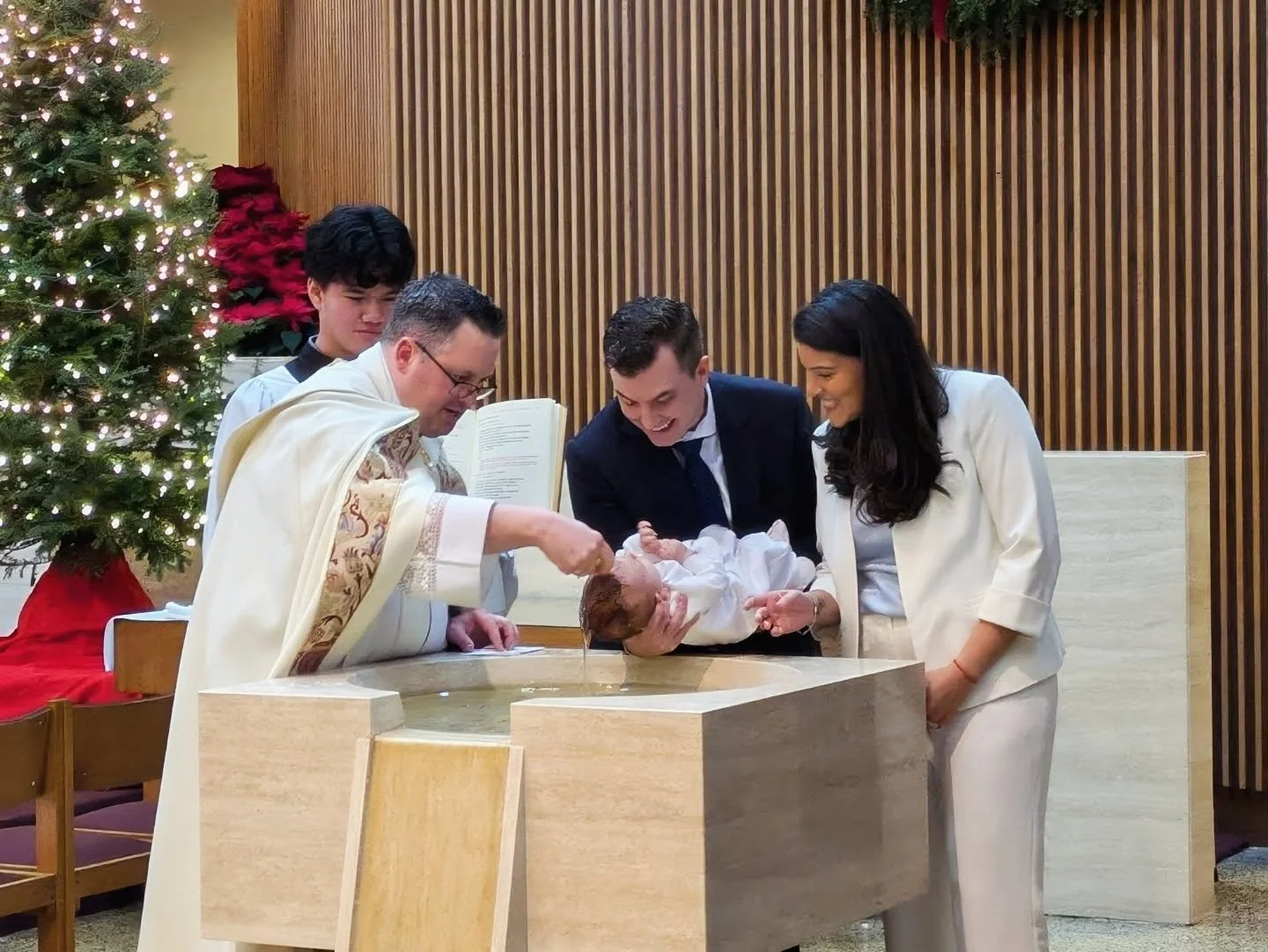 What a blessed beginning to the new year&mdash;celebrating seven baptisms last weekend, the Feast of the Baptism of the Lord! We joyfully pray for these babies, children, and their families as they take this sacred step in faith and receive God's lig