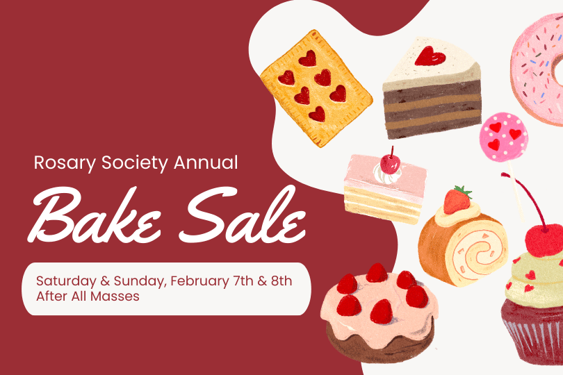 Rosary Society Annual Bake Sale