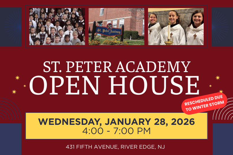[RESCHEDULED] St. Peter Academy Open House