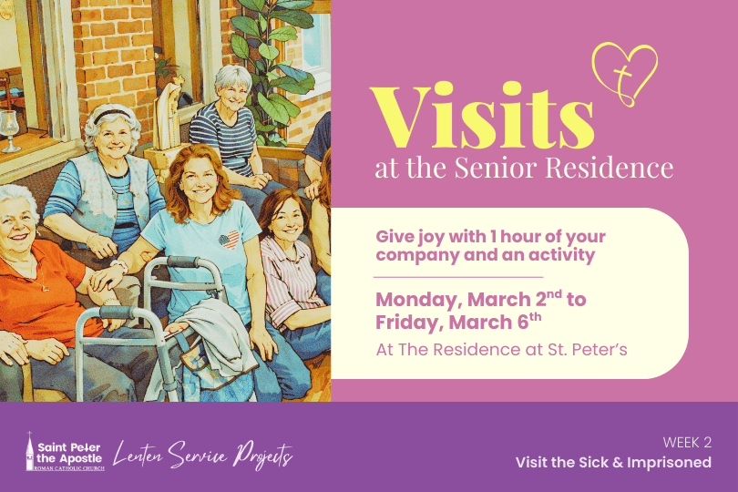 Visits at the Senior Residence