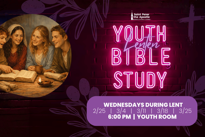 Youth Lenten Bible Study 2/25