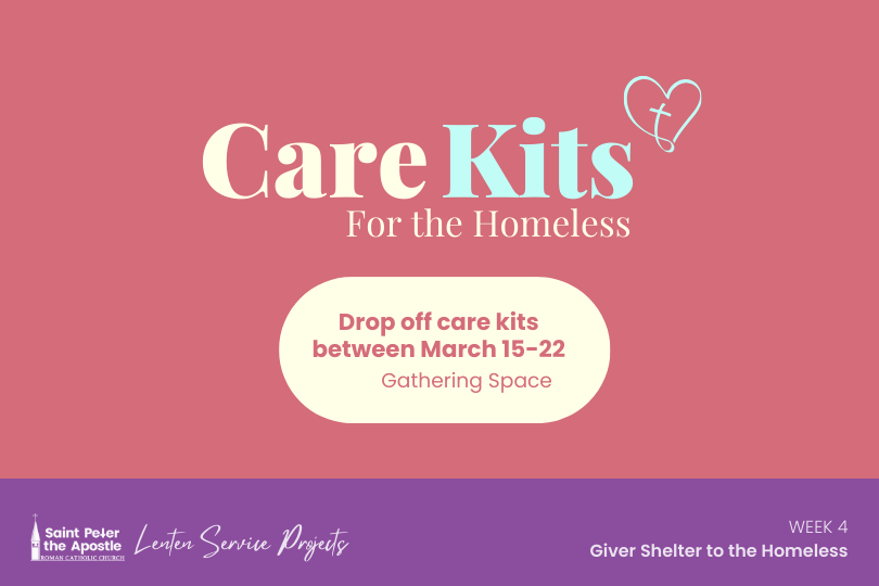 Care Kits for the Homeless