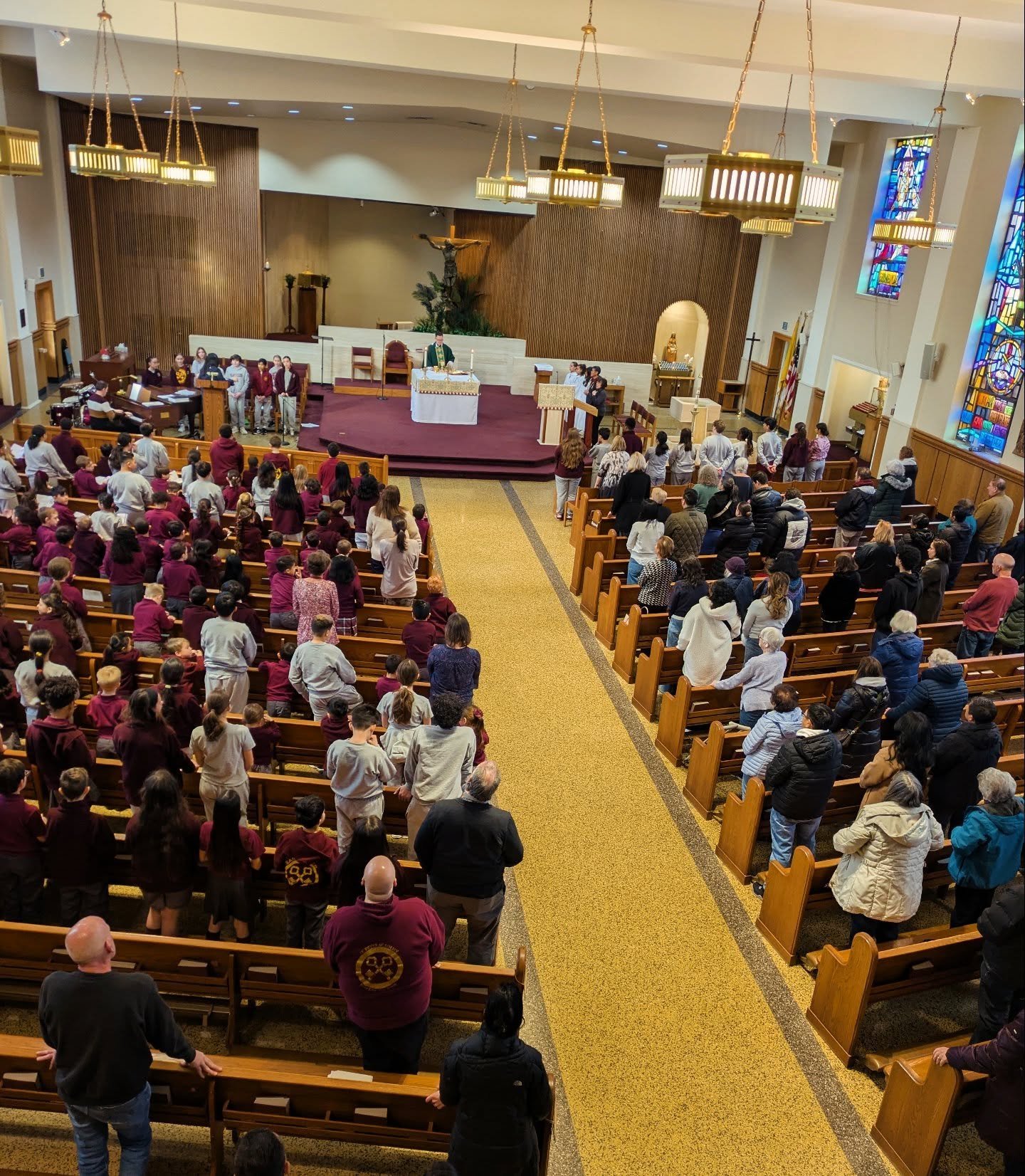 It&rsquo;s always a joy to spend the first Friday of the month at daily Mass with the students, faculty, and families of St. Peter Academy. We&rsquo;re especially grateful to parishioners Paul &amp; Pat L. for making it possible to spend extra time c