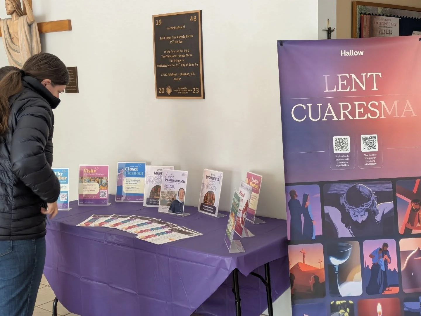 Lent begins this week on Ash Wednesday. ✝️

You&rsquo;re invited to journey with our parish through the Corporal Works of Mercy this Lenten season, growing deeper in faith through meaningful, prayerful experiences along the way. If you haven't alread