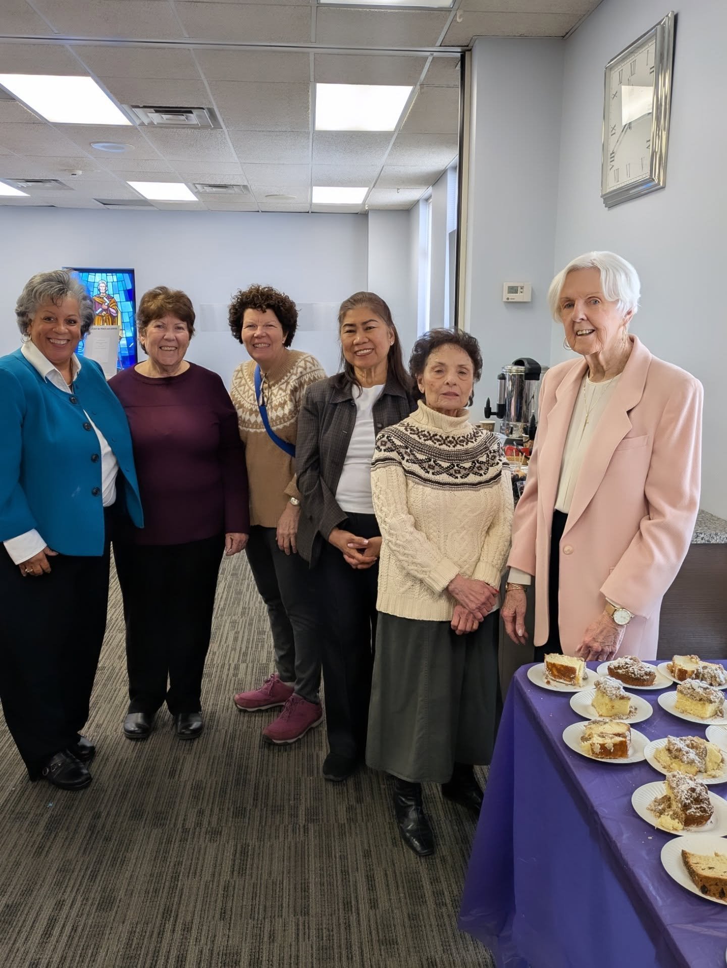 Thank you to our Advocacy for Peace &amp; Justice Ministry for hosting today's wonderful Community Sunday! The goodies were well-enjoyed over coffee, juice and conversation after Masses.

Our Advocacy for Peace &amp; Justice Ministry puts faith into 