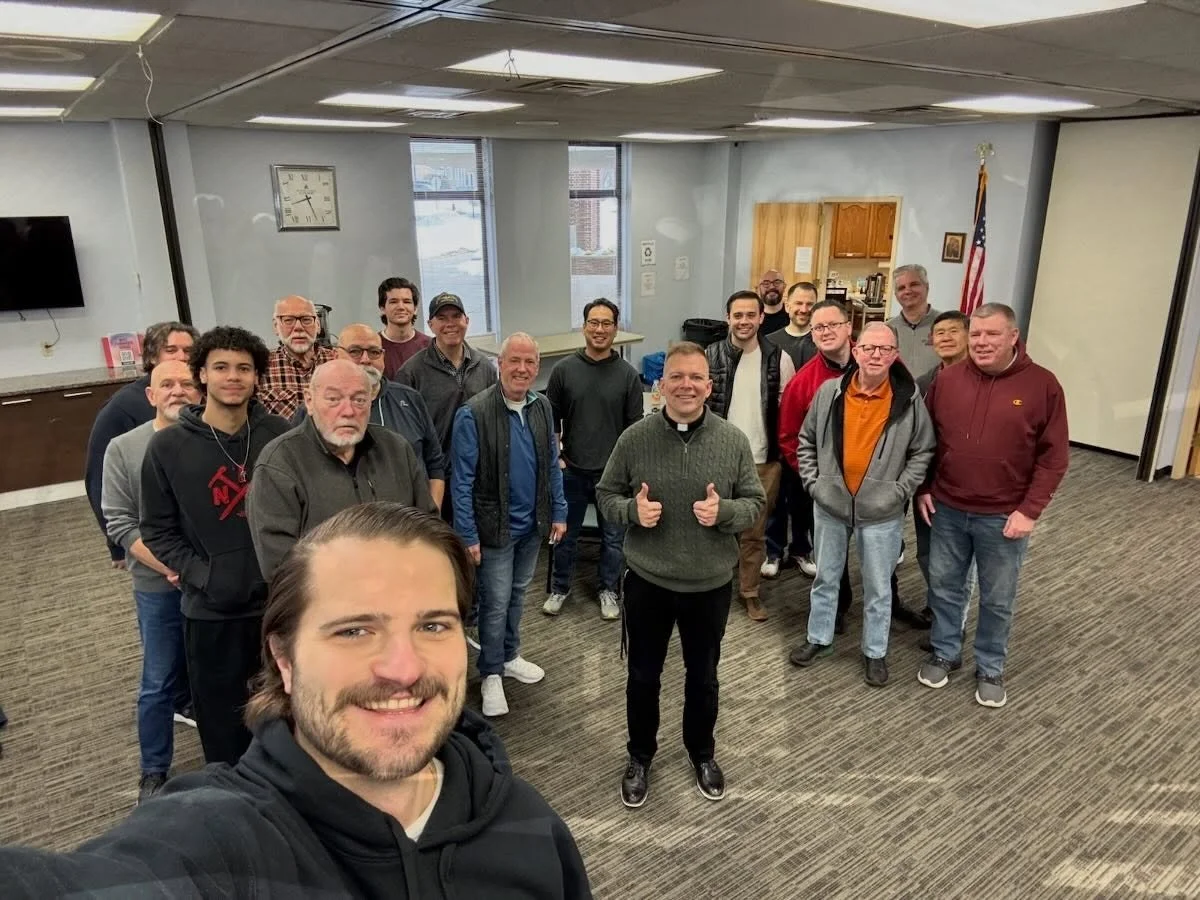 Our Men&rsquo;s Lenten Small Group has started! All are invited to join these sessions at 7:30 AM on Saturday mornings during Lent. These casual gatherings require no preparation or weekly commitment&mdash; just come as you are! 

And if you are inte