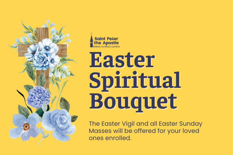 Easter Spiritual Bouquet 2026 - Last Day to Enroll