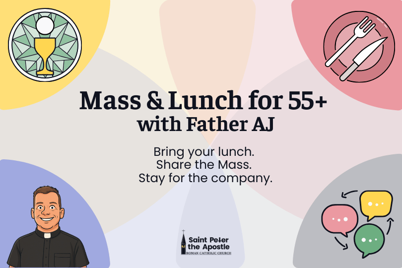 Mass for 55+ Parishioners
