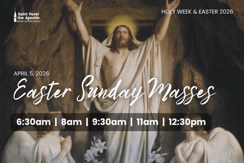 Easter Sunday Masses 2026
