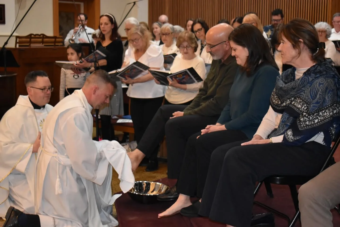 &ldquo;I have eagerly desired to eat this Passover with you before I suffer.&rdquo; &mdash;Luke 22:15

Last evening, we gathered for the Mass of the Lord&rsquo;s Supper and were drawn into the depth of Christ&rsquo;s love, made visible in the Euchari