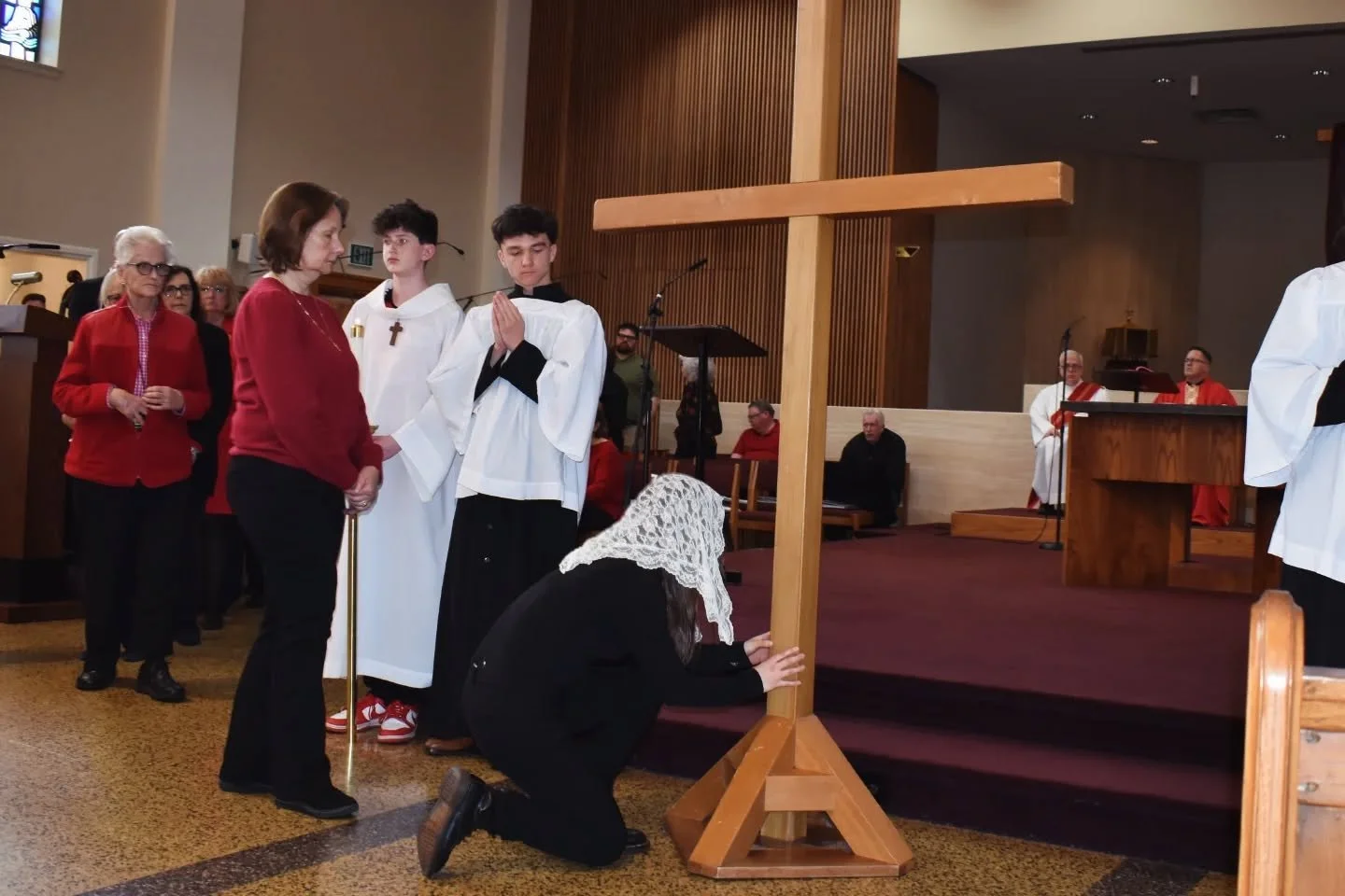 On this sacred Good Friday, we stood at the foot of the Cross, prayerfully remembering Christ's suffering and love poured out for us all.

"We adore you, O Christ, and we bless you, because by your holy Cross you have redeemed the world."

