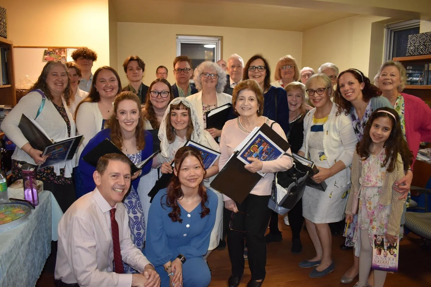 As we continue to celebrate the Octave of Easter, we want to take a moment to thank our amazing adult choir, led by Jim Gregory! 

They sang for Holy Thursday, Good Friday, and the Easter Vigil, providing our church with beautiful music to pray with 