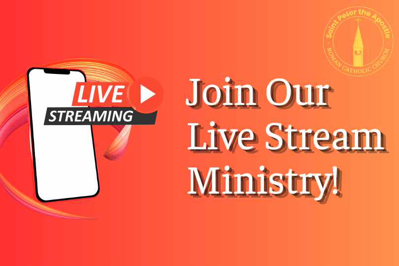 Join our Live Stream Ministry!