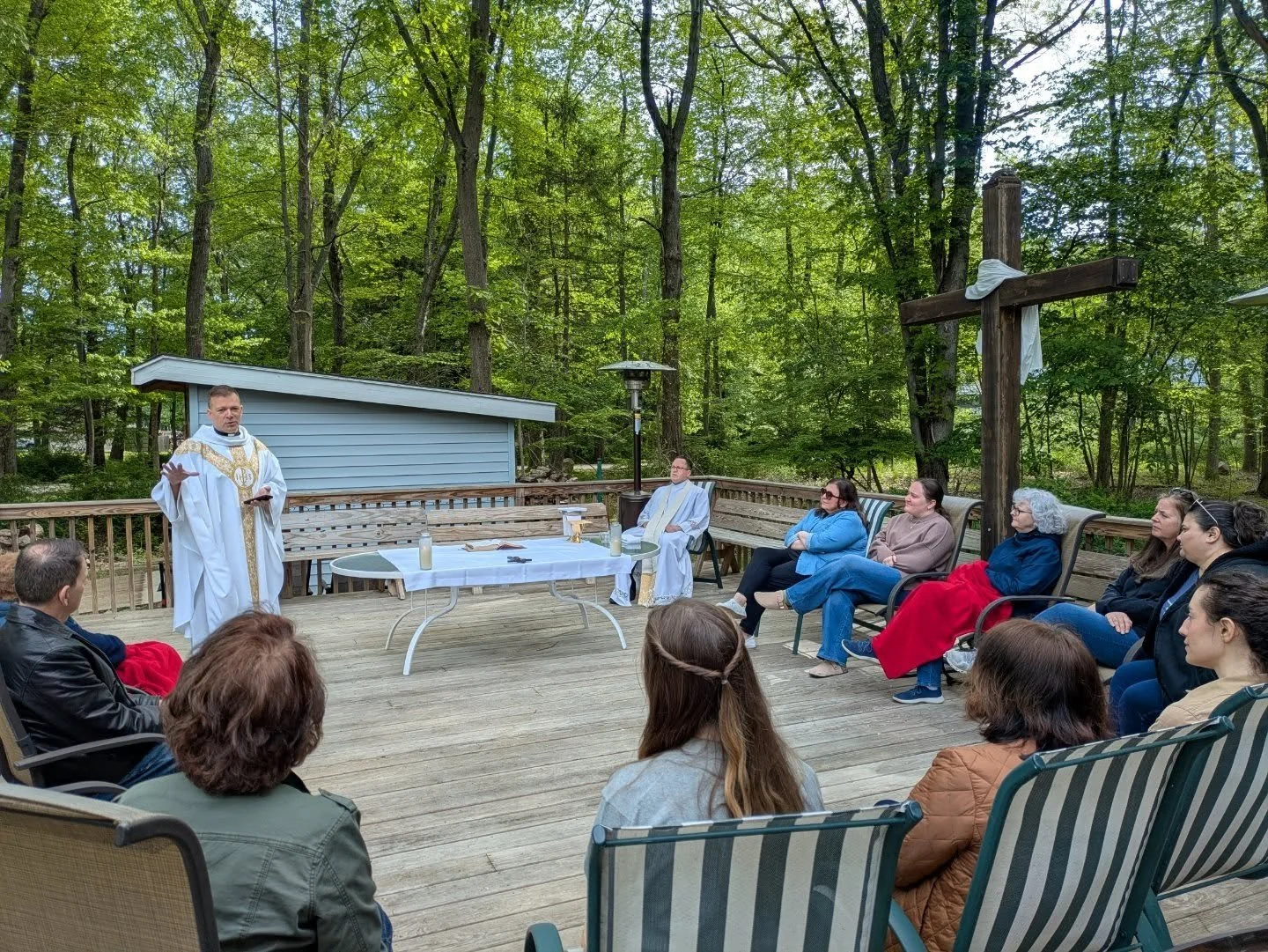 &ldquo;Jesus said to them, &lsquo;Come away by yourselves to a deserted place and rest a while.&rsquo;&rdquo; &mdash; Mark 6:31

On Monday, our parish office closed for our annual Staff Retreat Day &mdash; a cherished time of prayer, reflection, conn