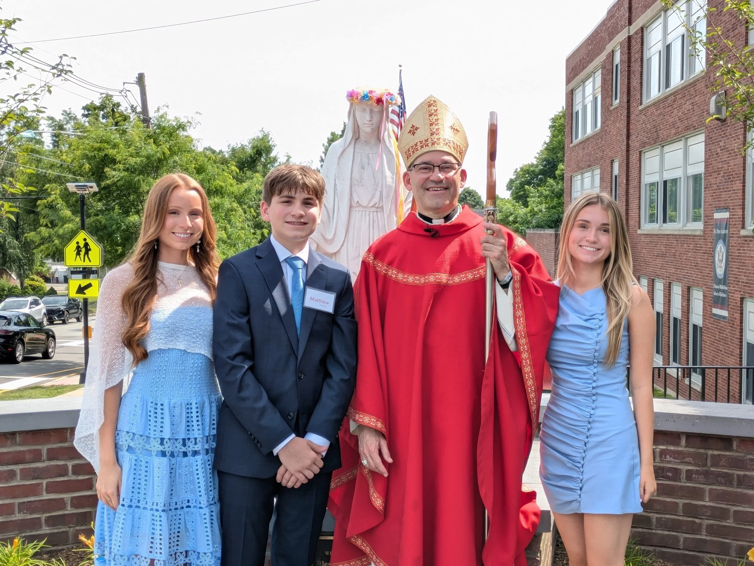 &ldquo;The fruit of the Spirit is love, joy, peace, patience, kindness, generosity, faithfulness, gentleness, and self-control.&rdquo; &mdash; Galatians 5:22&ndash;23

Congratulations to our newly Confirmed! On Saturday 73 young men and women of our 