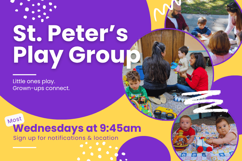 St. Peter's Play Group 9/9 