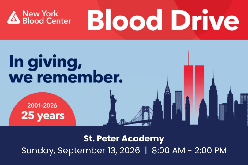 St. Peter Academy Blood Drive