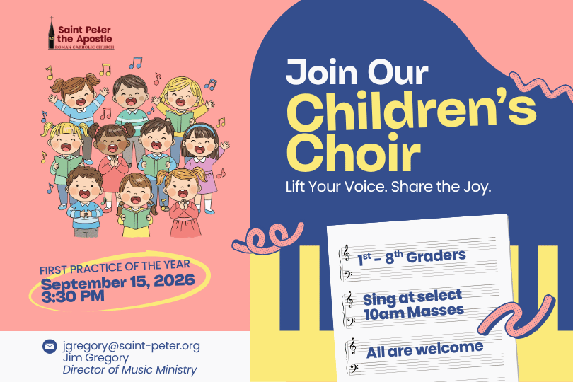 Children's Choir Practice (First of the 2025-2026 School Year)