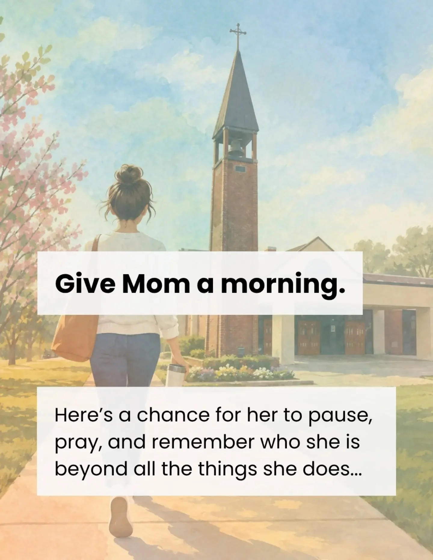 There's a mom in your life who needs this morning of renewal. Encourage her. Enable her. Share this with her: www.saint-peter.org/arise

Moms, please register by October 7 to save your seat!

#Motherhood #CatholicMoms #CatholicFamilies #MorningRetrea