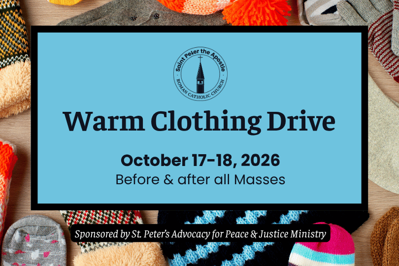 Warm Clothing Drive (October 2026)