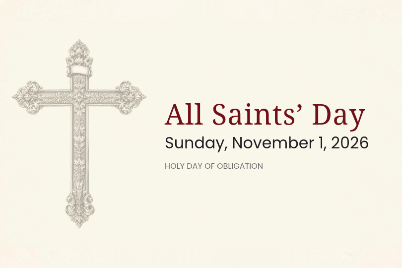 All Saints' Day 2026