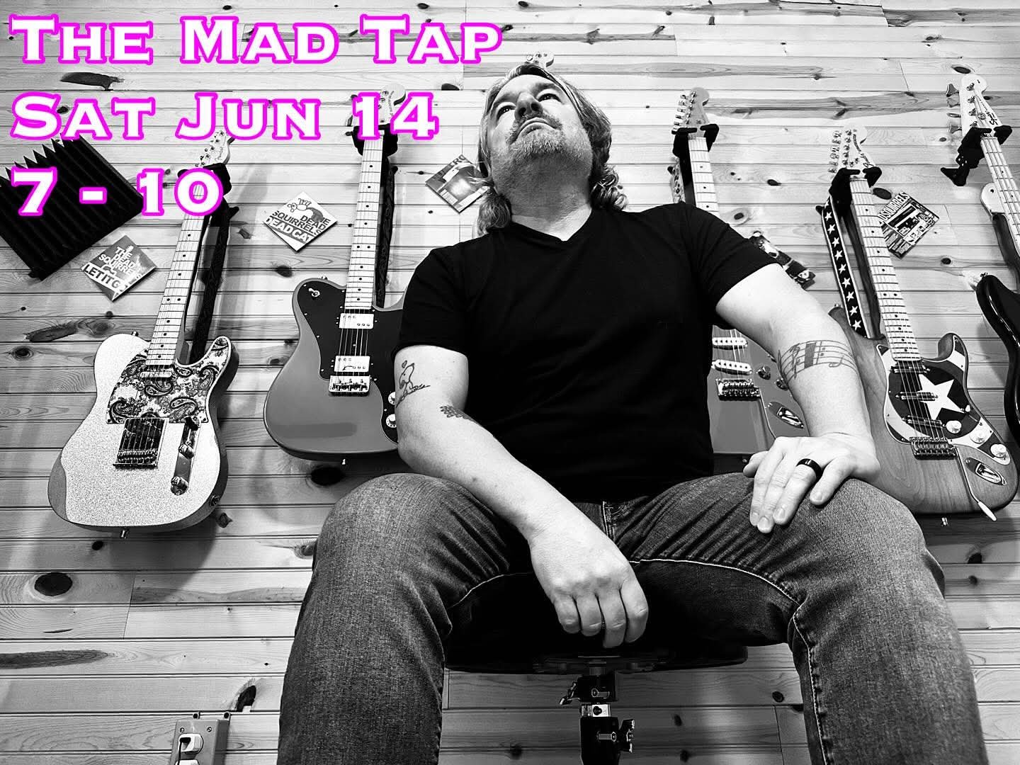 Join us this Saturday for an evening of musical entertainment from 7-10 p.m. by our friend, Donny Coyle!  You may have heard him with The Dead Squirrels or Harp &amp; Axe, but he is an equally amazing solo act as well!

The weather is looking promisi