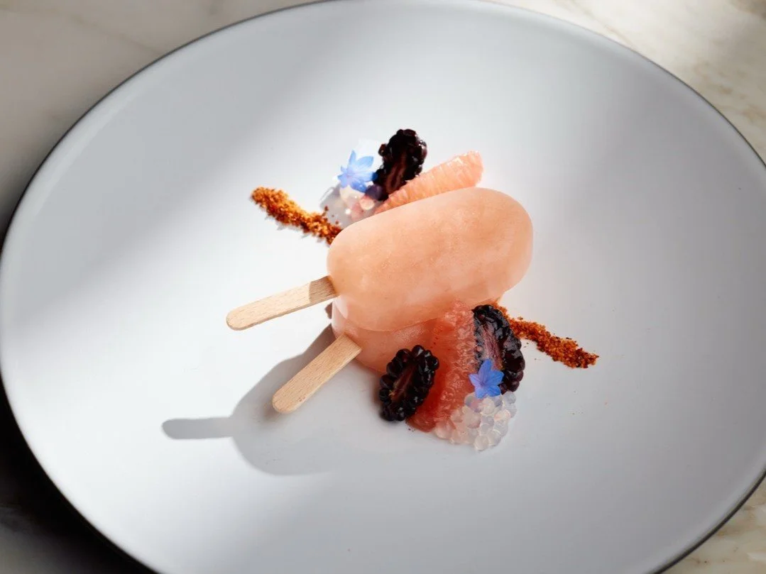 Our Paloma Paleta is a playful take on the classic Paloma, reimagined as a dessert. Chef Caroline&rsquo;s vegan Paloma Paleta is more than just fruit or sorbet.

Inspired by Florida citrus, the paleta features grapefruit and lime, elevated with tequi