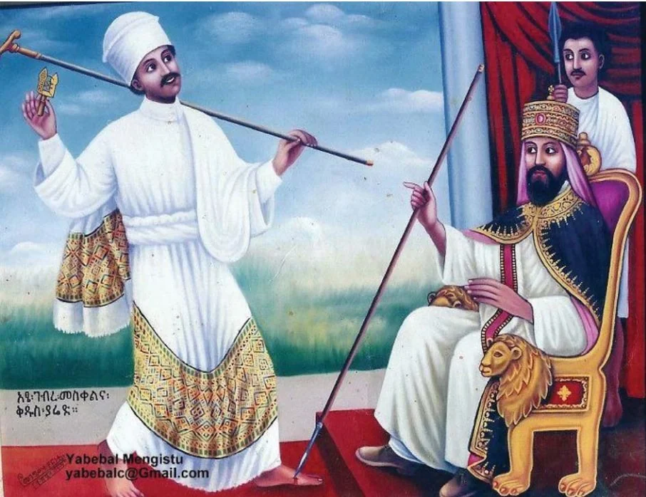 ቅዱስ ያሬድ፡ መሠረተ ዜማ ወጢኑ ድዩ፡ ወይስ ኣማእዚኑ፧