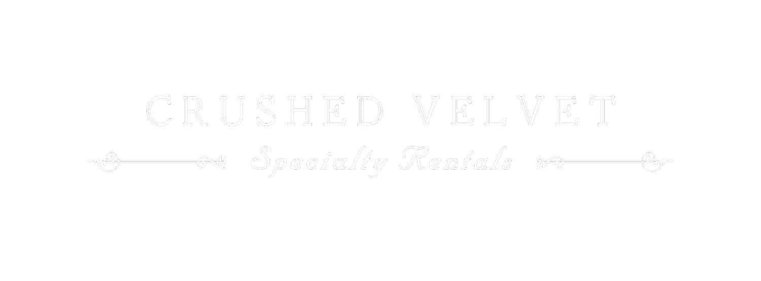 Crushed Velvet Specialty Rentals