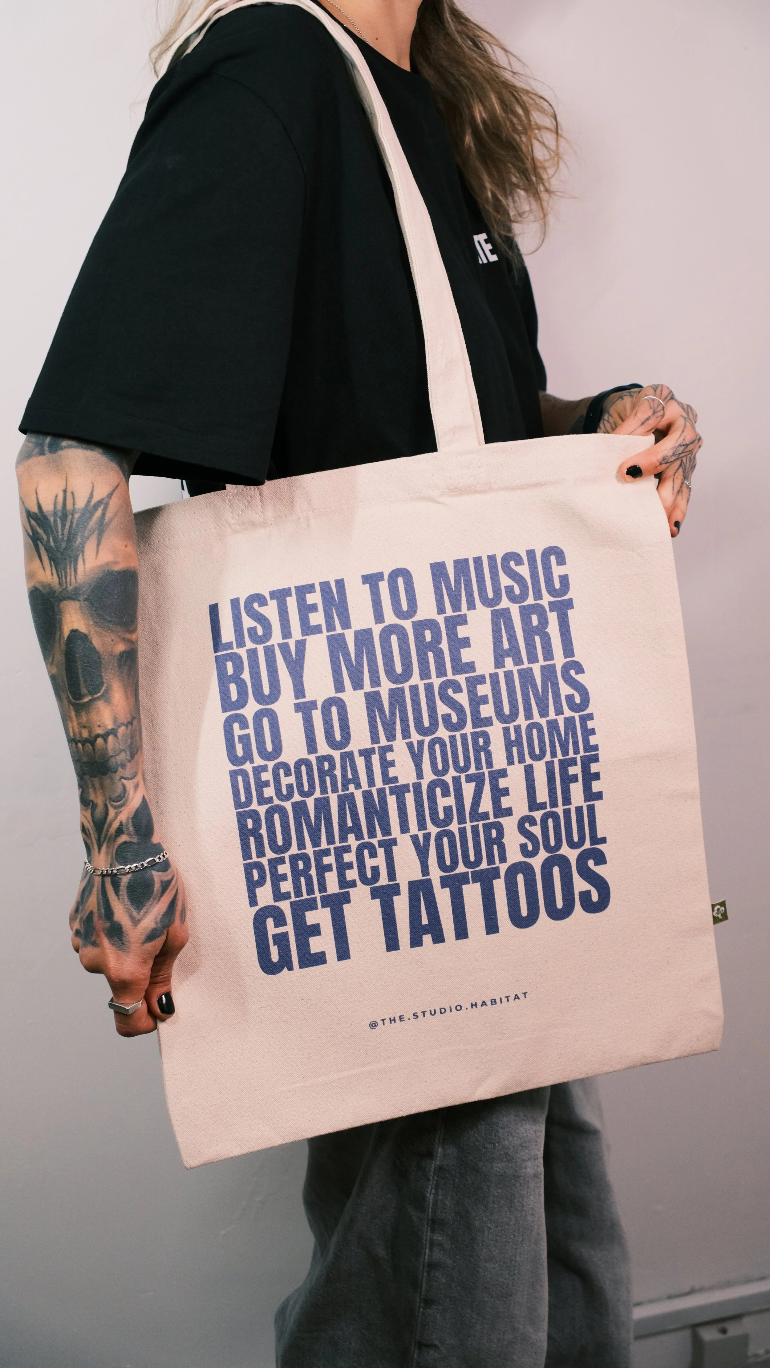 Get Tattoos Tote Bag