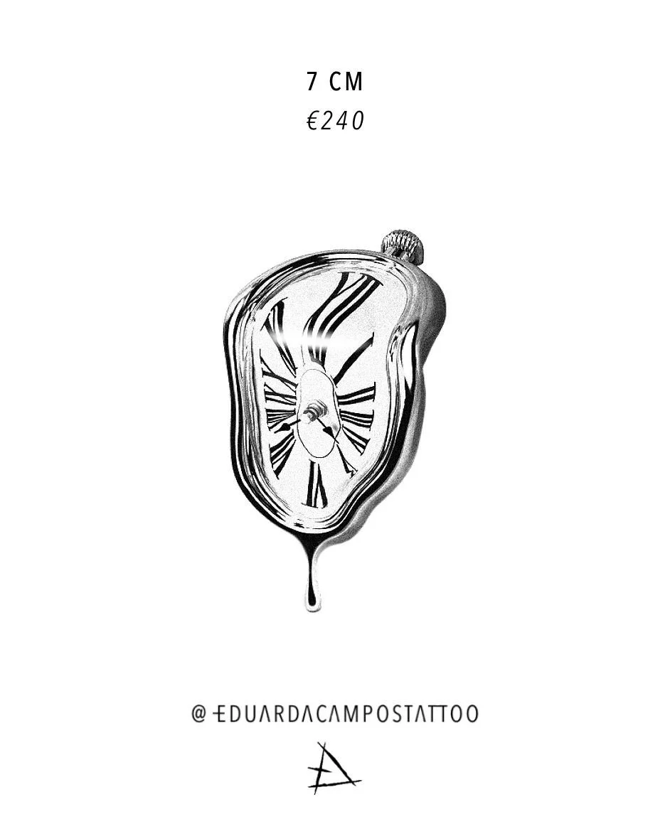 "Dali" by @eduardacampostattoo | Deposit | ON SALE FOR €210 (Full price €240)