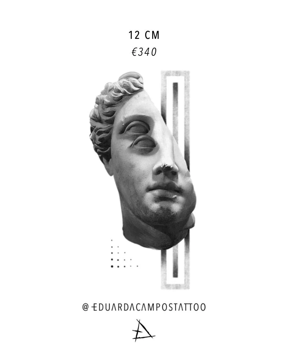 "Sculpted" by @eduardacampostattoo | Deposit | ON SALE FOR €300 (Full price €340)