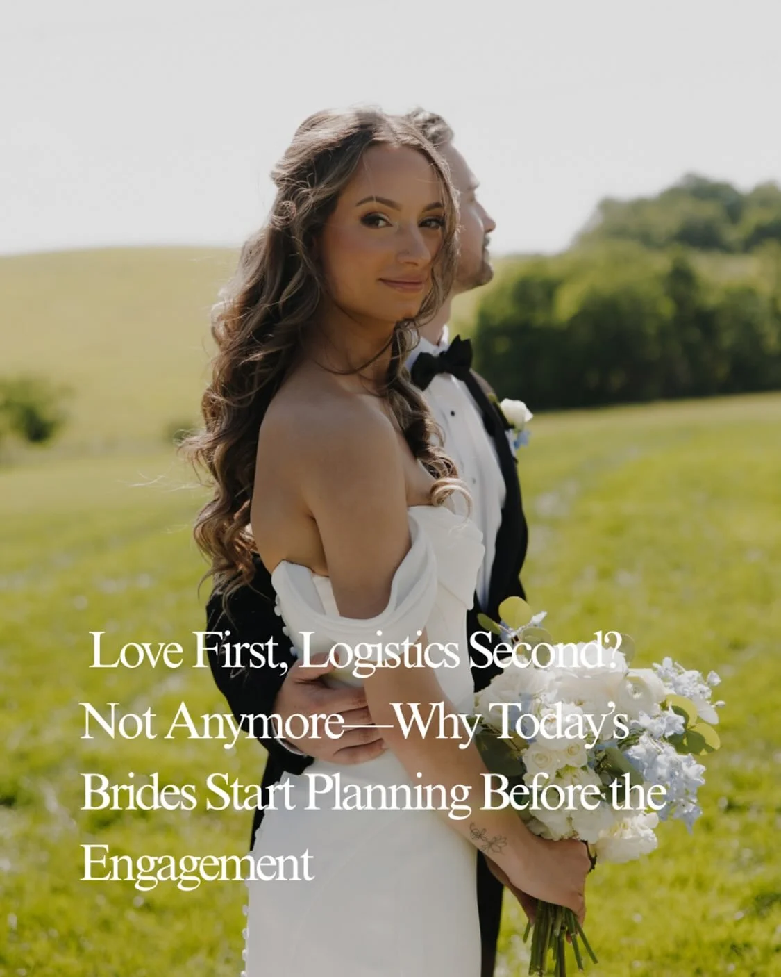 They say when you know, you know. Today’s brides are booking venues, building Pinterest boards, and sketching guest lists before the ring ever slips on their finger because the dream day can’t wait for the proposal.
Awhiteweddings.com |