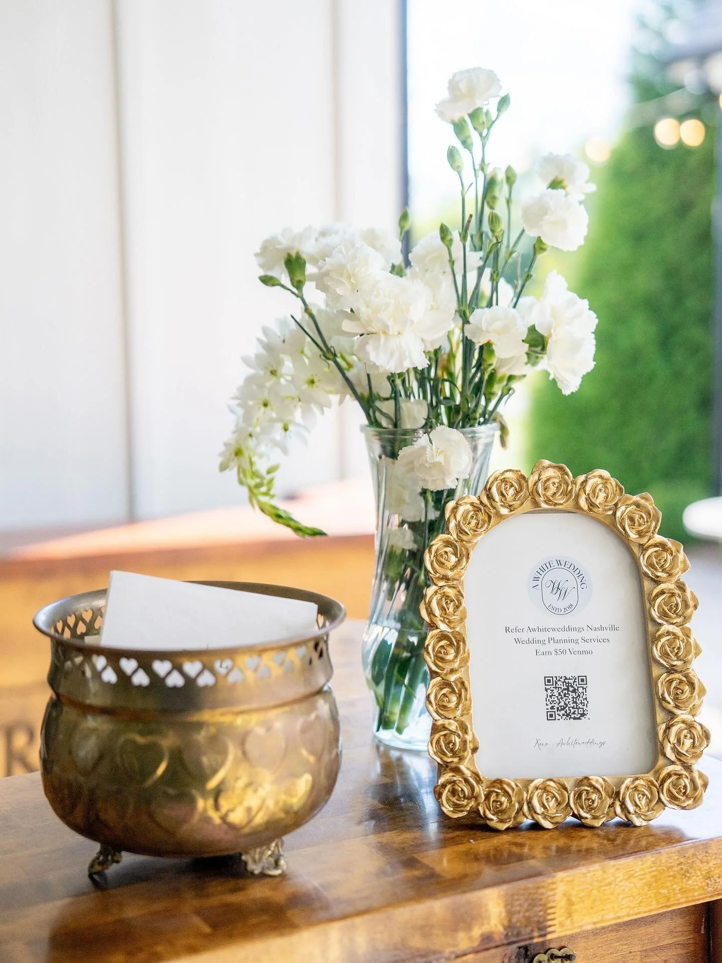 Over two decades of experience. 

Awhiteweddings&reg; a Service Based Wedding Planning Business. Serving couples in Middle TN. Budgets ranging from 30K-200K. Email or click the link in our bio to register for 2026-2027 bookings.