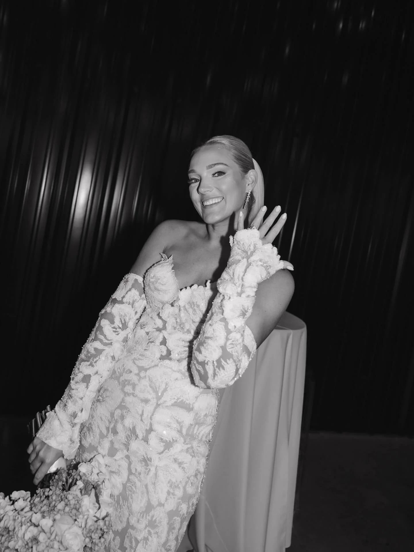 Crushin on (@laurenkabbes) wedding dress. 

The Team Behind the Wedding: 
Wedding Planner: @awhiteweddings 
Spray: @amandas_spray_tans 
Venue: @diamondcreekfarm 
Videography: @meganraefilms 
Hair: @hairxbroooke 
Makeup Artist: @evilyn_mua 
Photograph