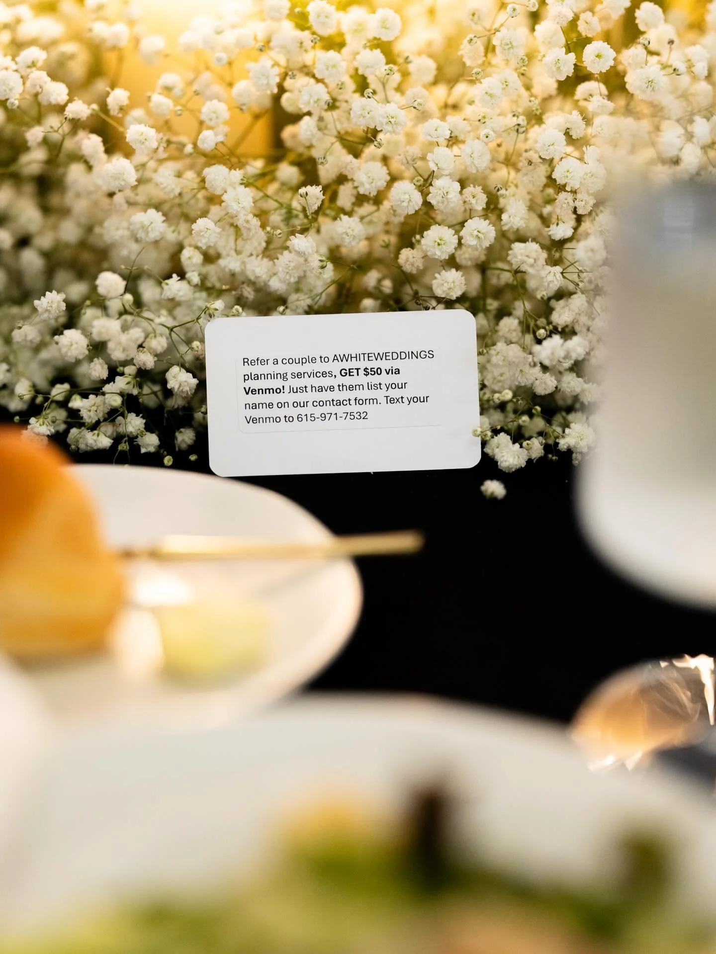 Earn $50 Venmo. 🤭💵

AWhiteWeddings&reg;, LLC Luxury Service Based Wedding Planning Business. Serving couples in Middle TN. Budgets ranging from 30K-200K. Email or click the link in our bio to register for 2026-2027 bookings. 

The Team Behind the W