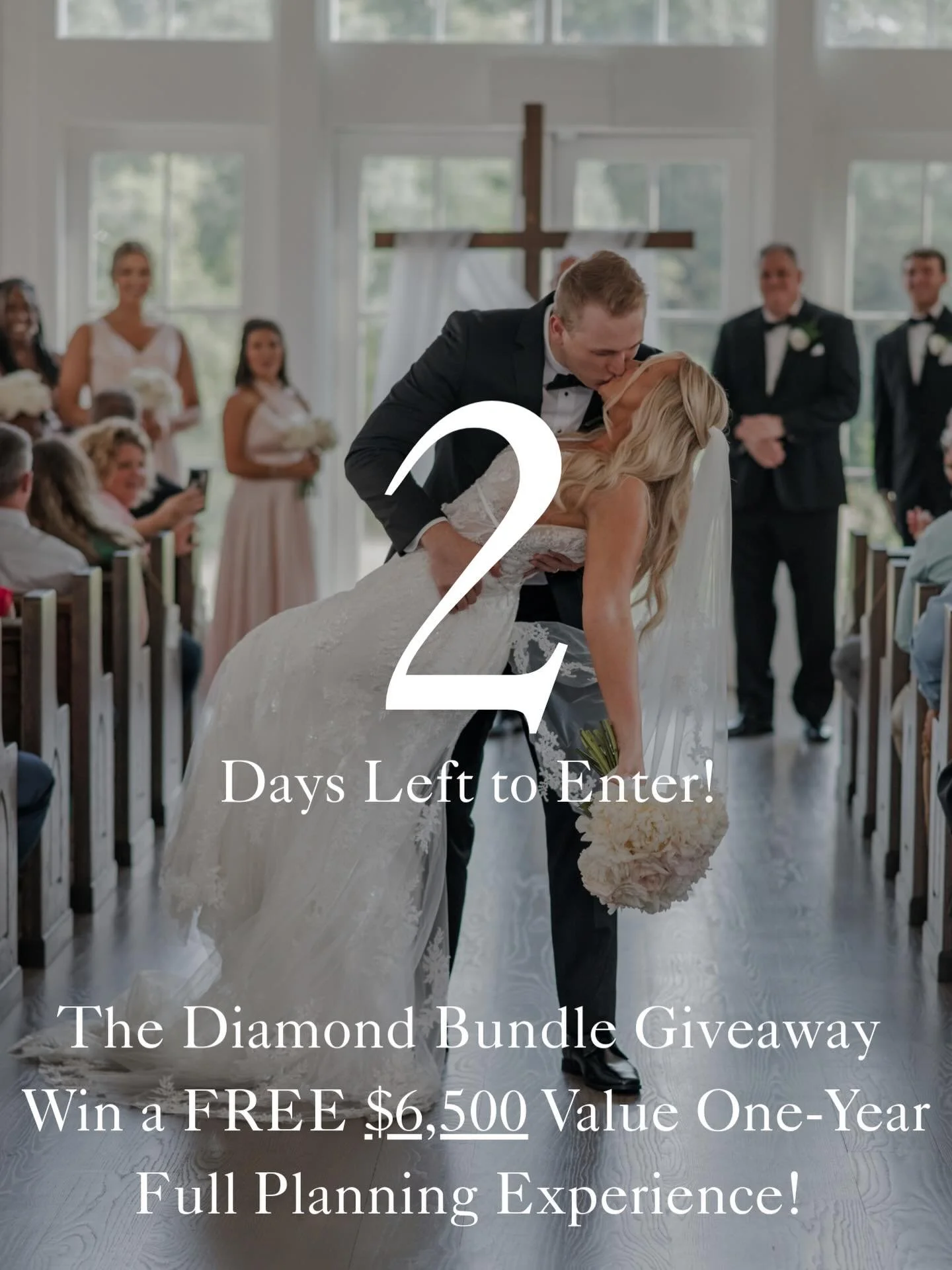 2 days left brides&hellip;

Everyone who enters still gets a mini-surprise! 🤍

How to Enter: 
1. Follow @awhiteweddings Instagram 
2. Like this post 
3. Tag ONE friend in the comments (each comment 1 entry) 

Bonus Entries: 
1. Share this post to yo